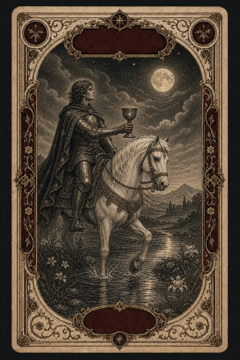 KNIGHT OF CUPS tarot card