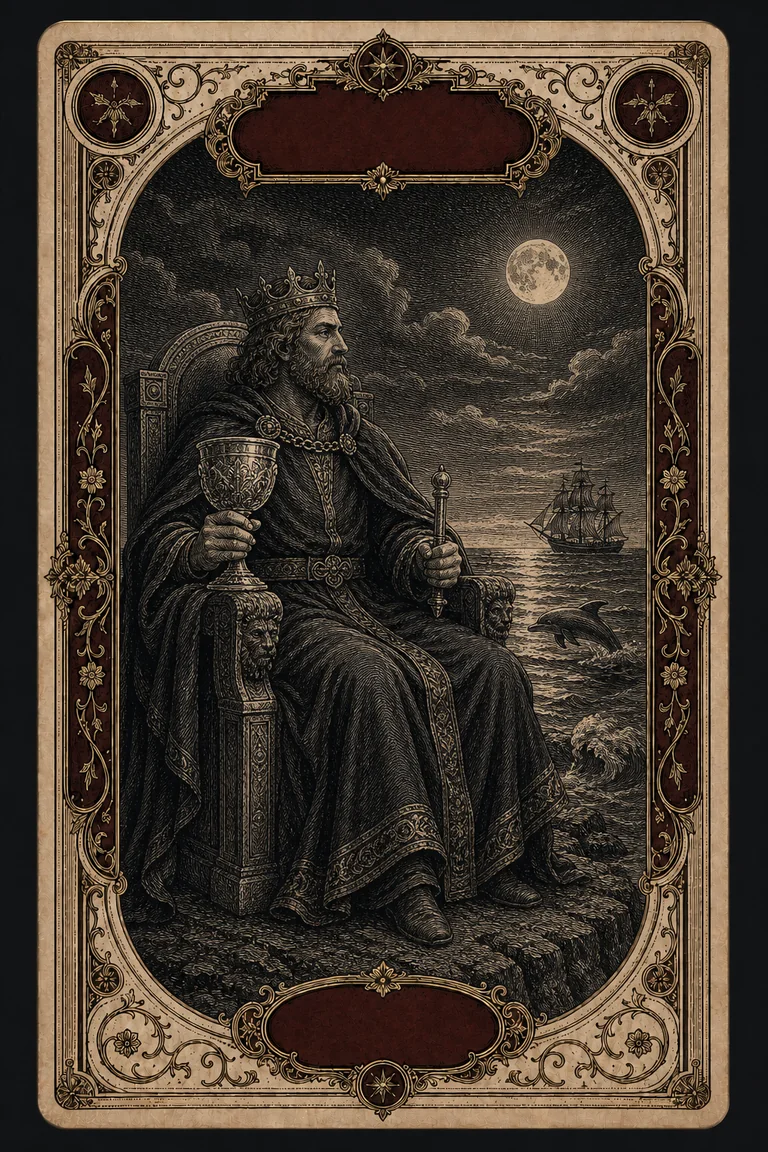 KING OF CUPS tarot card