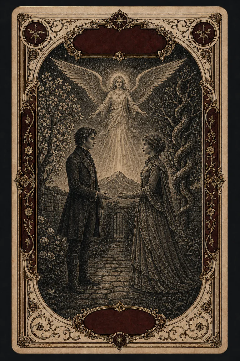 THE LOVERS tarot card