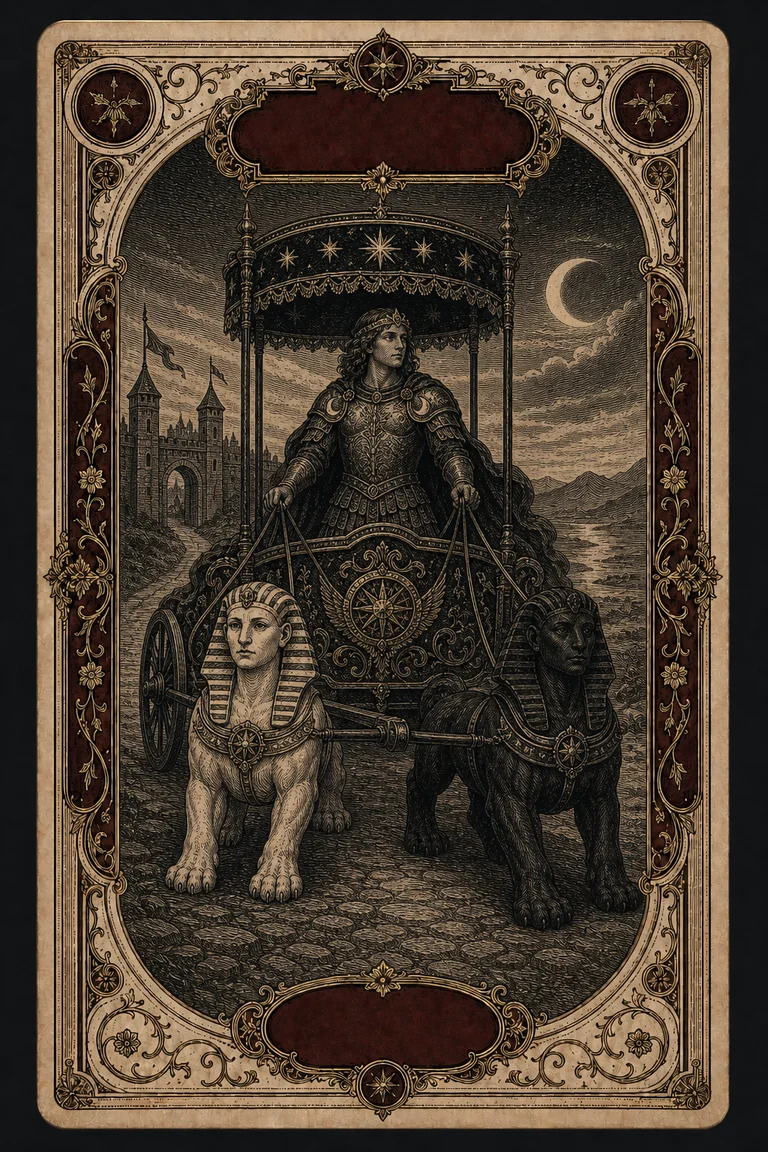 THE CHARIOT tarot card