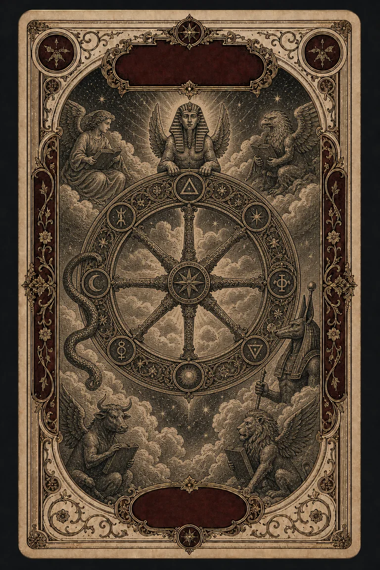 WHEEL OF FORTUNE tarot card