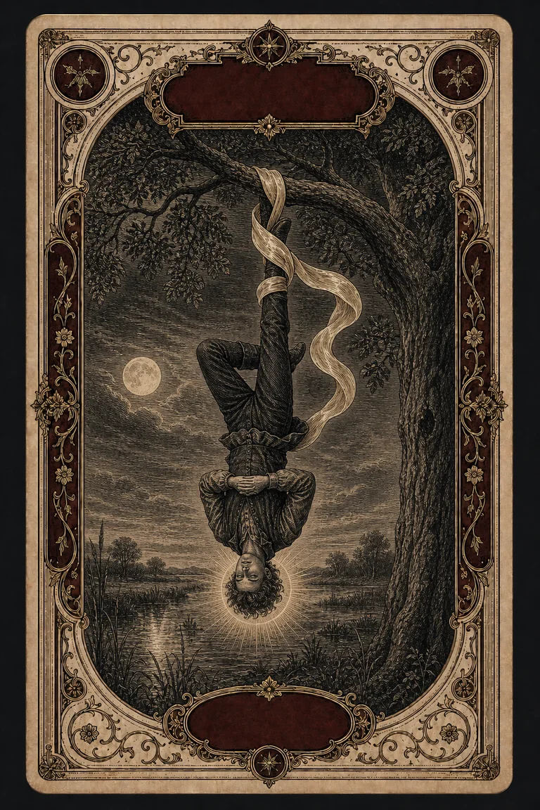 THE HANGED MAN tarot card