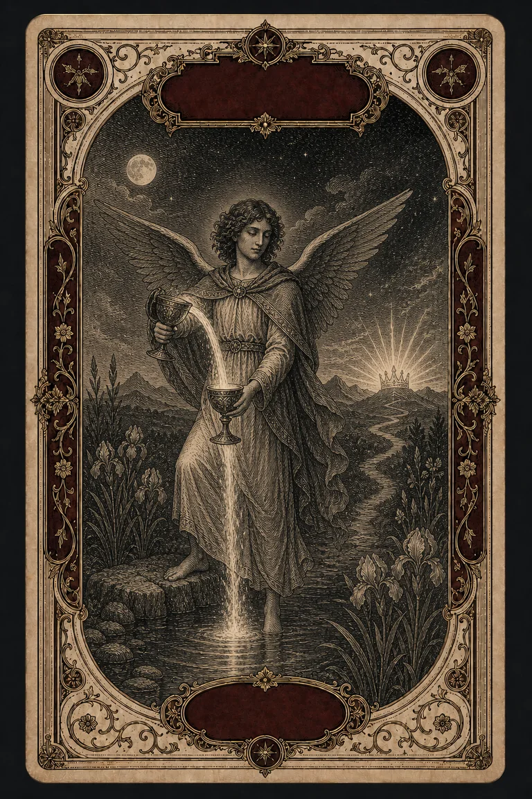 TEMPERANCE tarot card