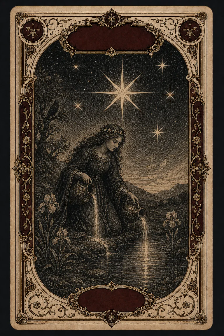 THE STAR tarot card