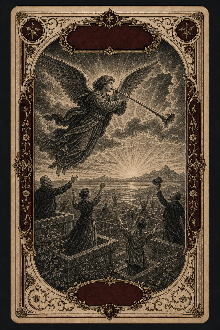 JUDGEMENT tarot card