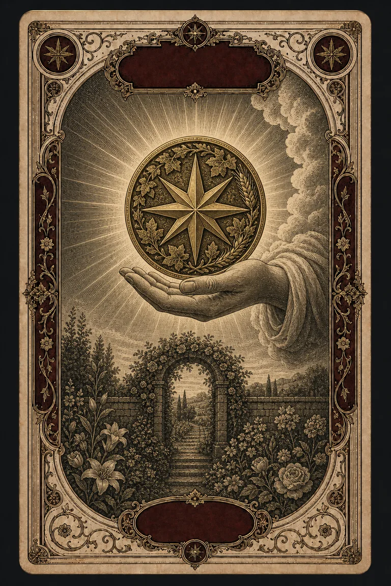 ACE OF PENTACLES tarot card