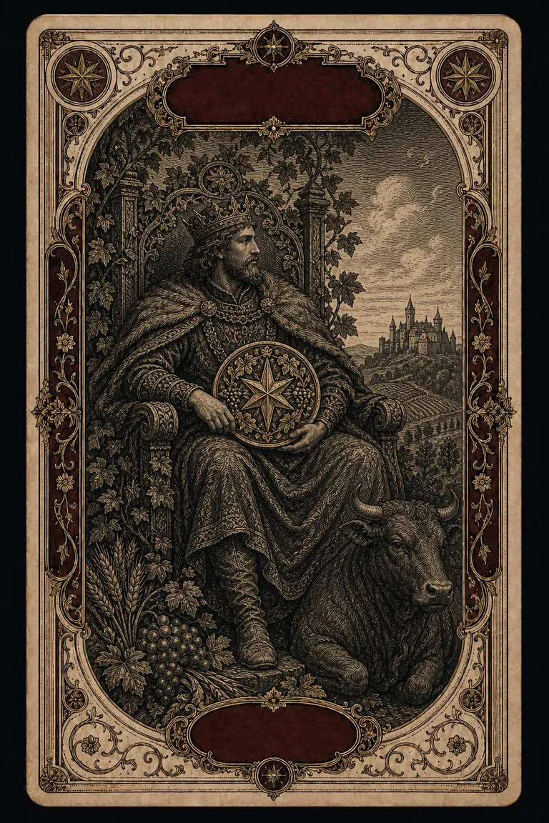 KING OF PENTACLES tarot card