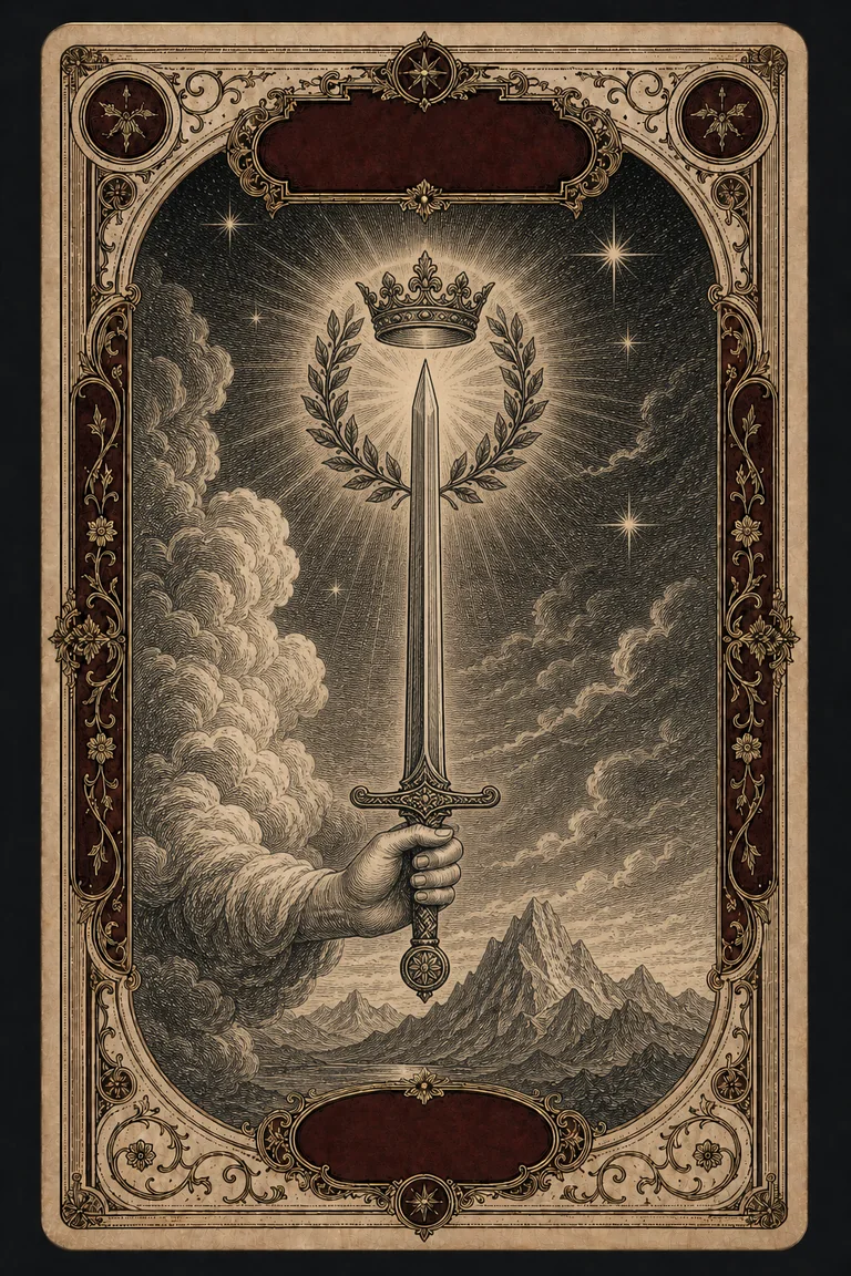ACE OF SWORDS tarot card