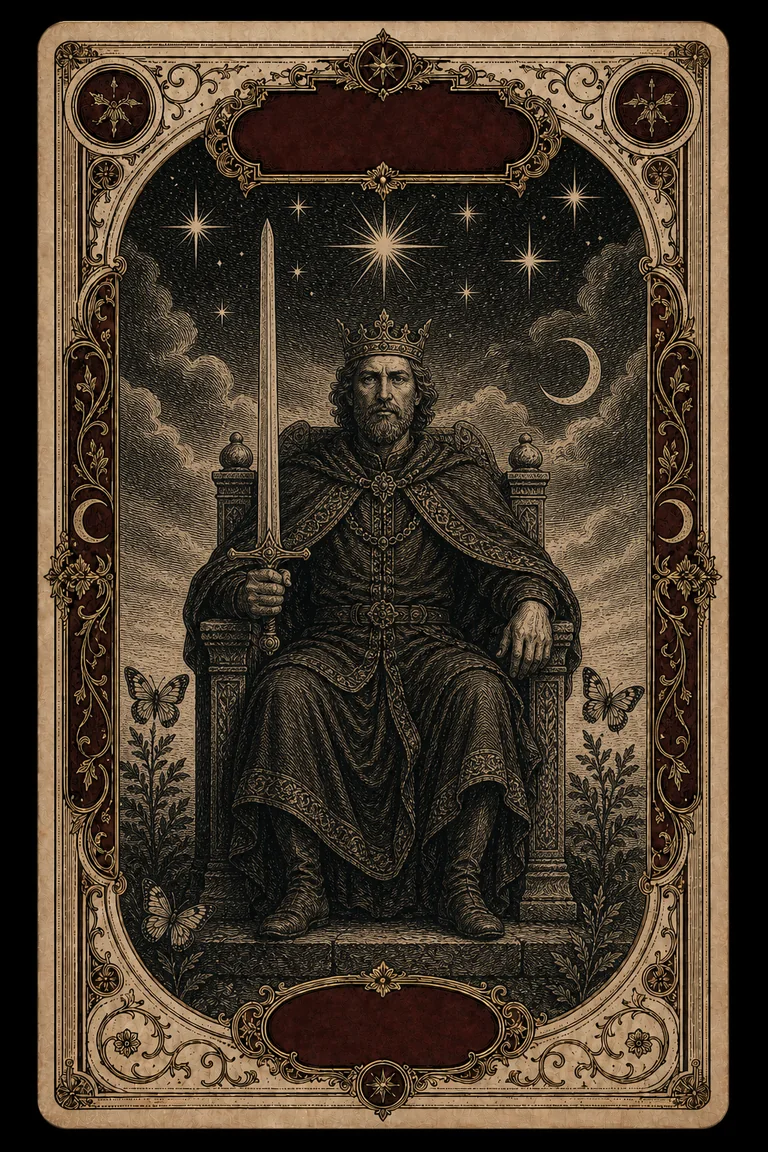 KING OF SWORDS tarot card