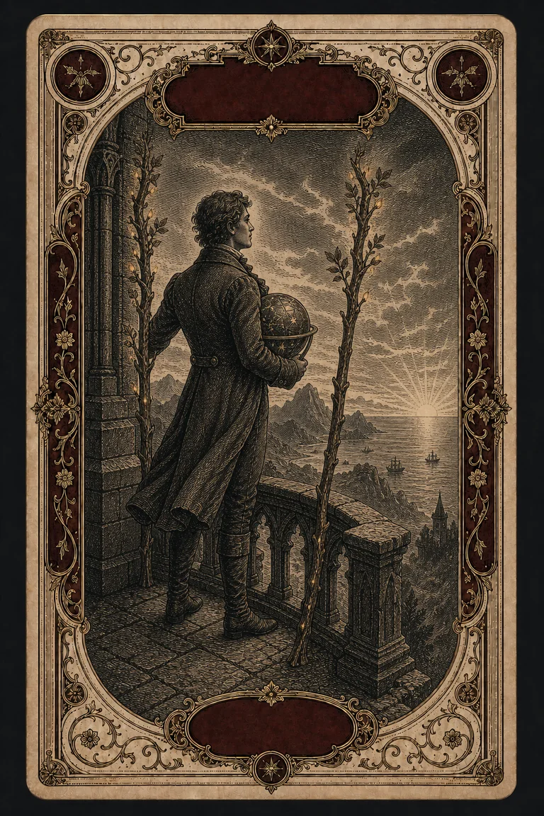 TWO OF WANDS tarot card